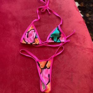 Vintage mesh bikini from Brazil size XS/S